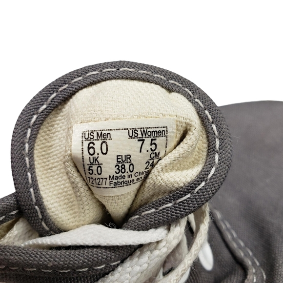 VANS | Neutral Gray Canvas Low Top Classic Street Skateboard Sneakers Womens 7.5 - Picture 11 of 11